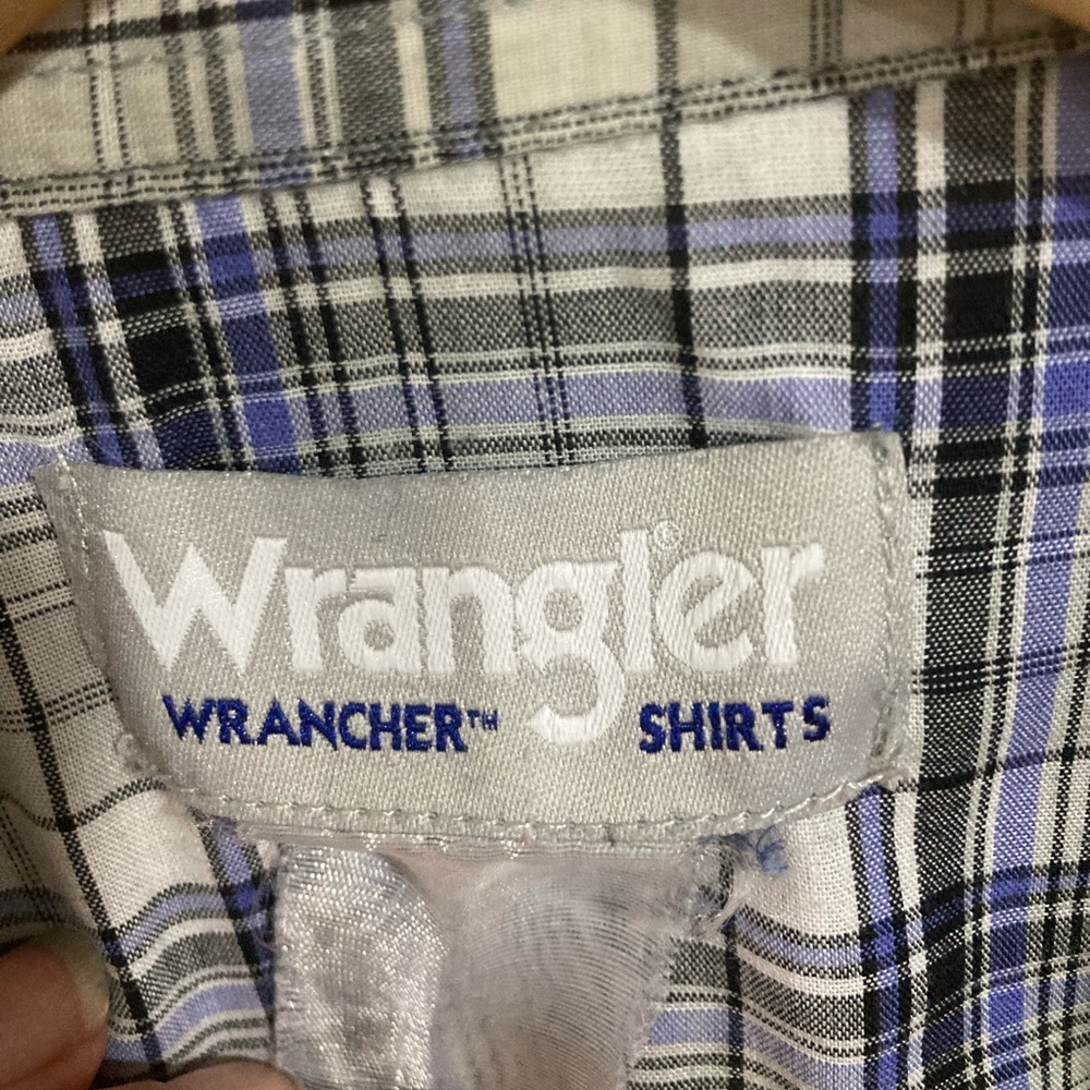 WRANGLER wrancher western shirt with snaps